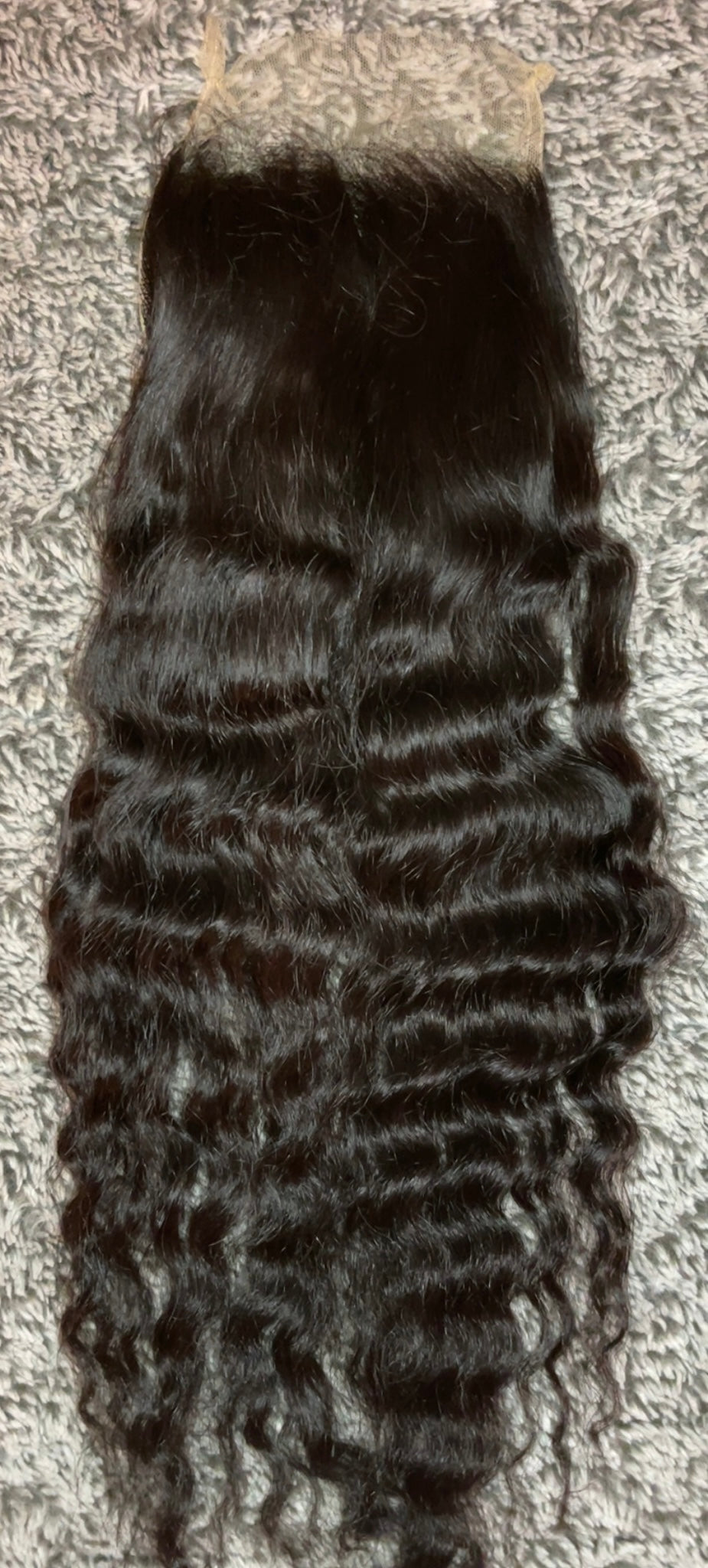 Raw Cambodian curly Closure