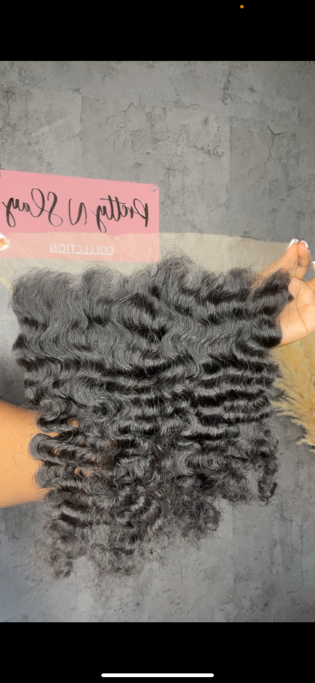 Frontal 13x4 Burmese Curly -#Natural Color -HD LACE